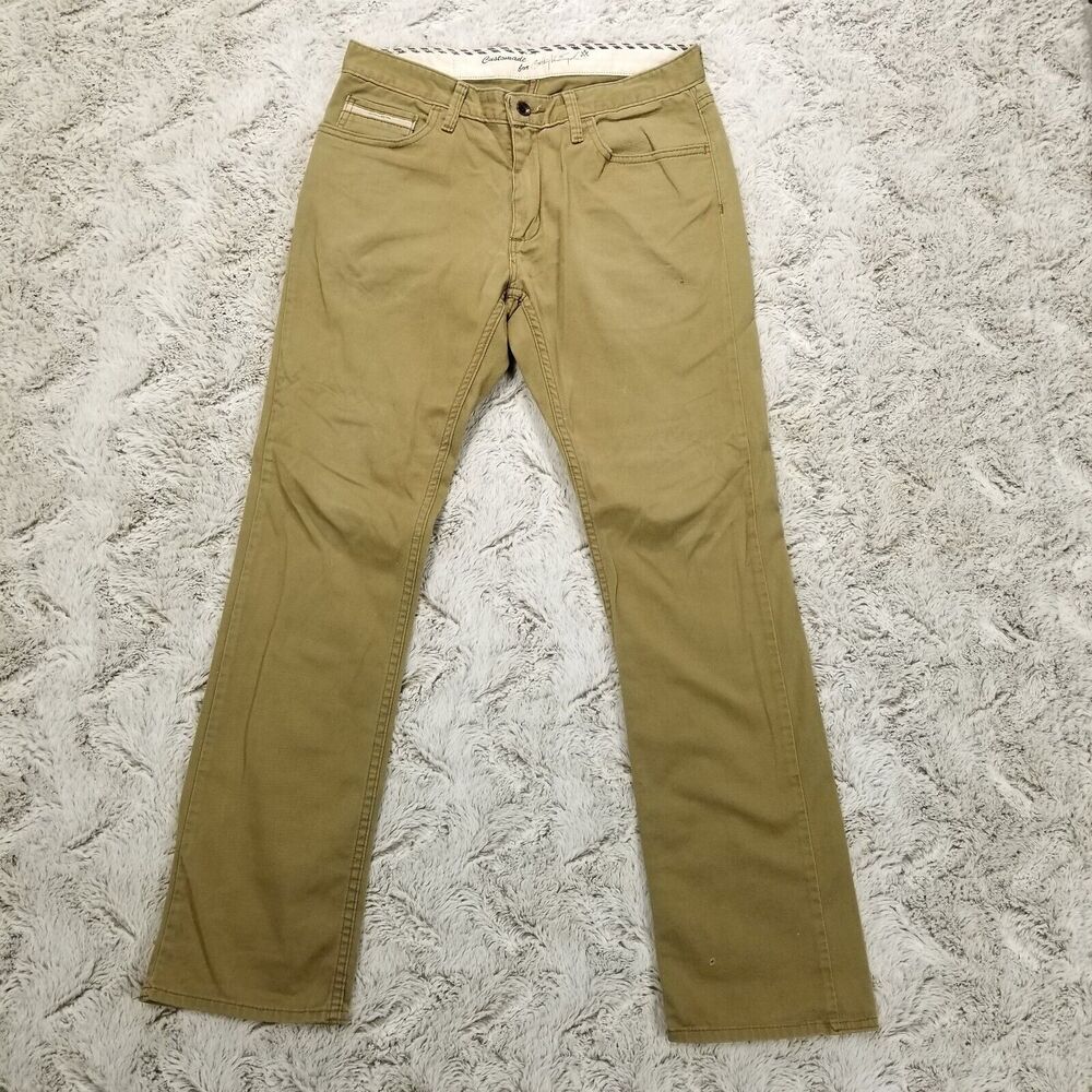 Vans Off The Wall Jeans Mens 30x30 Brown V56 Standard Straight Medium Wash Denim